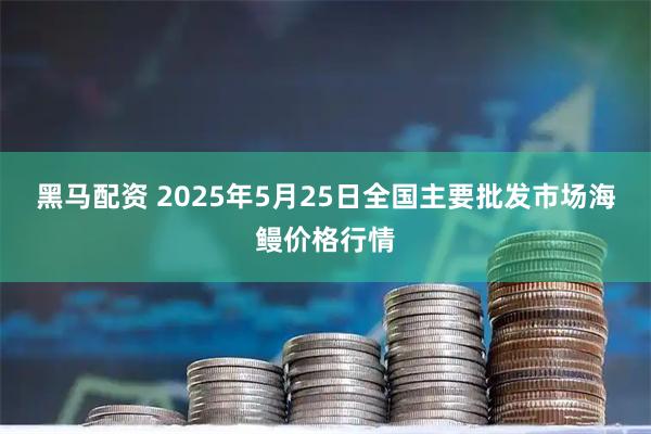 黑马配资 2025年5月25日全国主要批发市场海鳗价格行情