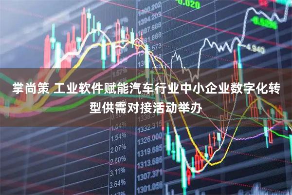 掌尚策 工业软件赋能汽车行业中小企业数字化转型供需对接活动举办